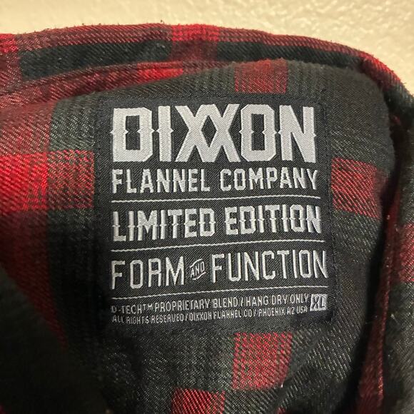 Dixxon Limited Edition Snap-On Tools Flannel Mens Size XL - Picture 7 of 10